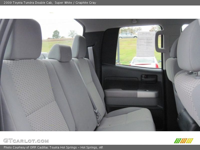 Super White / Graphite Gray 2009 Toyota Tundra Double Cab