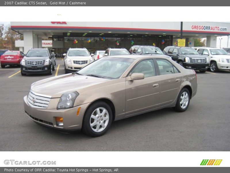 Gold Mist / Cashmere 2007 Cadillac CTS Sedan