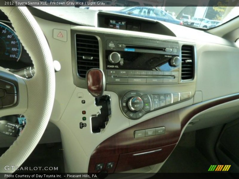 Predawn Gray Mica / Light Gray 2012 Toyota Sienna XLE