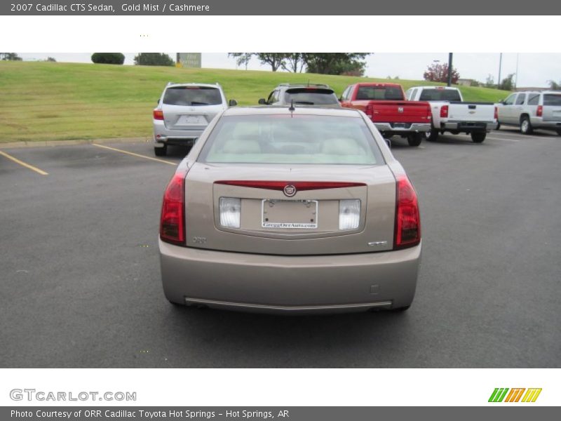 Gold Mist / Cashmere 2007 Cadillac CTS Sedan