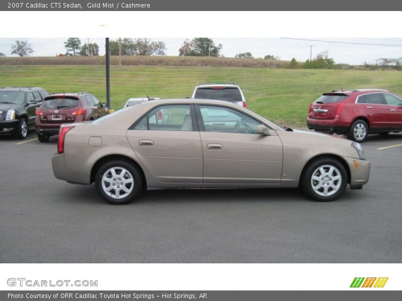 Gold Mist / Cashmere 2007 Cadillac CTS Sedan