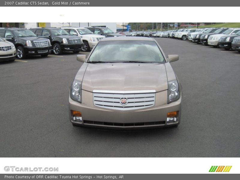 Gold Mist / Cashmere 2007 Cadillac CTS Sedan