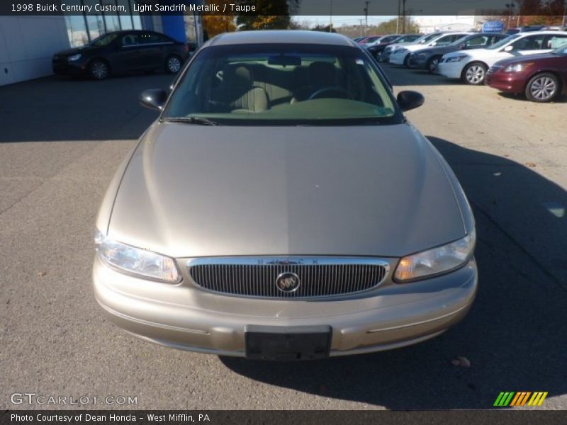Light Sandrift Metallic / Taupe 1998 Buick Century Custom