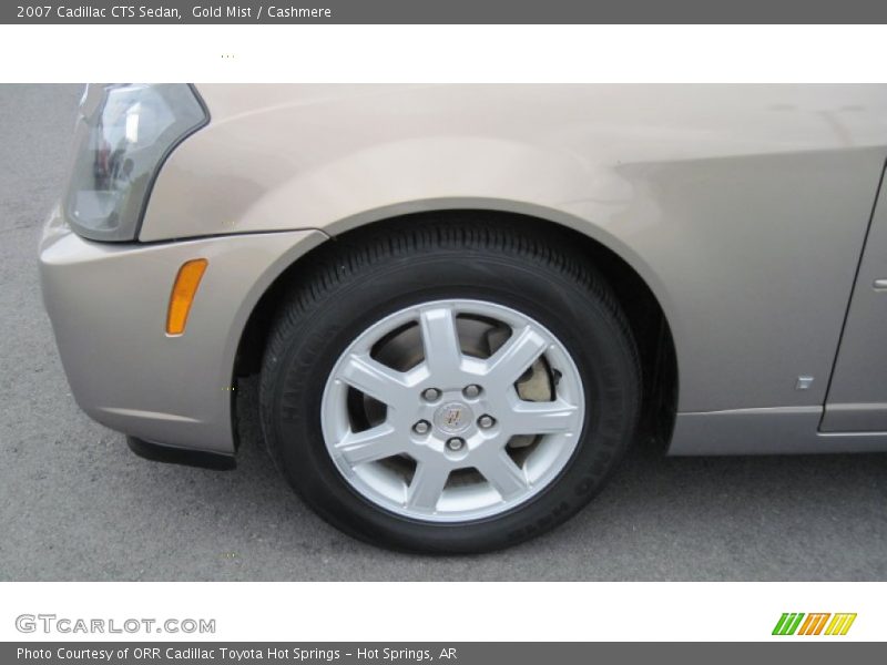 Gold Mist / Cashmere 2007 Cadillac CTS Sedan