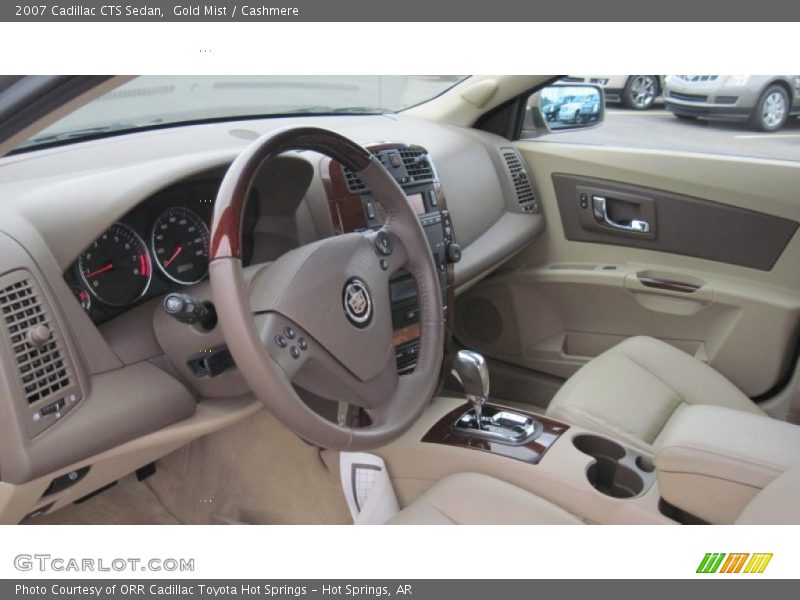 Gold Mist / Cashmere 2007 Cadillac CTS Sedan