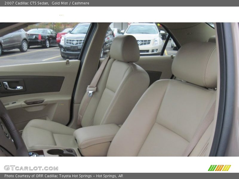 Gold Mist / Cashmere 2007 Cadillac CTS Sedan