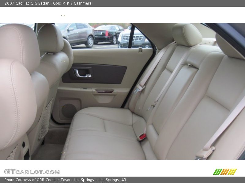 Gold Mist / Cashmere 2007 Cadillac CTS Sedan