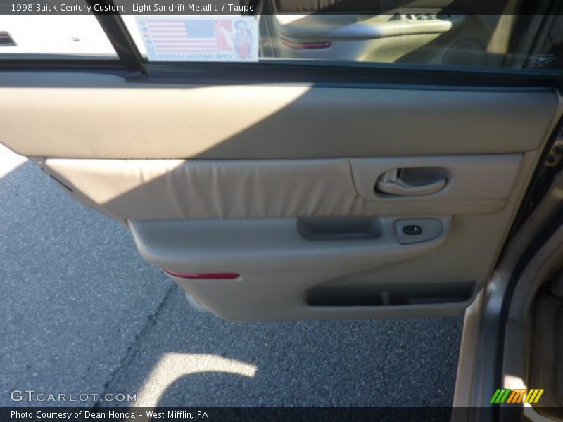 Light Sandrift Metallic / Taupe 1998 Buick Century Custom