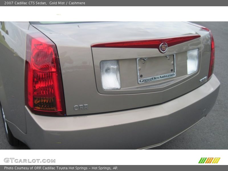 Gold Mist / Cashmere 2007 Cadillac CTS Sedan
