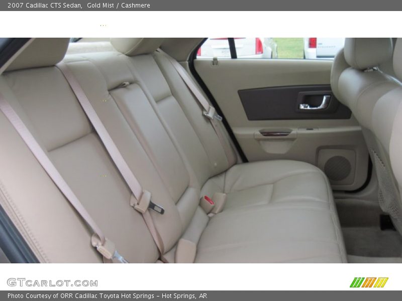 Gold Mist / Cashmere 2007 Cadillac CTS Sedan