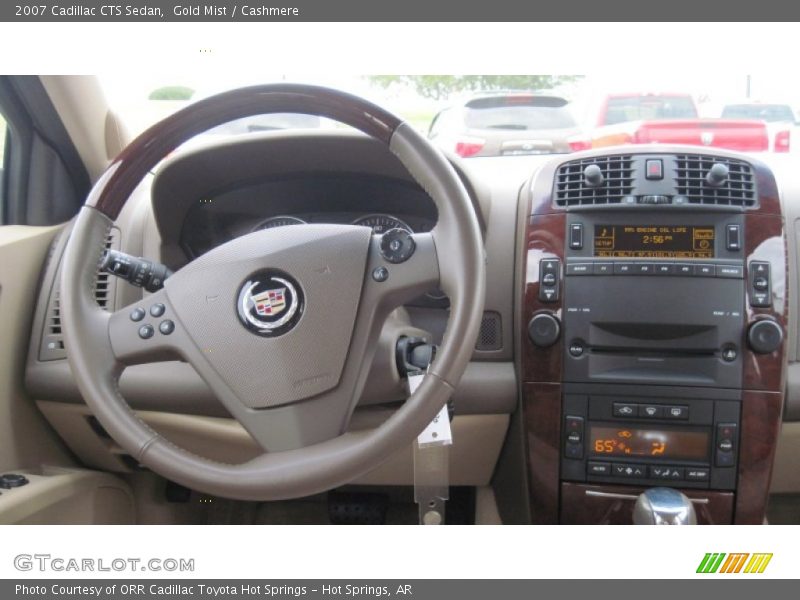 Gold Mist / Cashmere 2007 Cadillac CTS Sedan