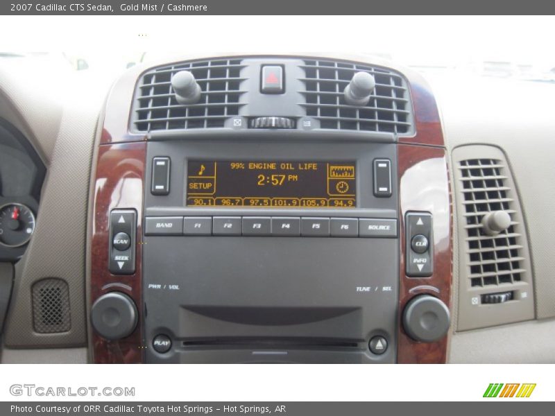 Gold Mist / Cashmere 2007 Cadillac CTS Sedan