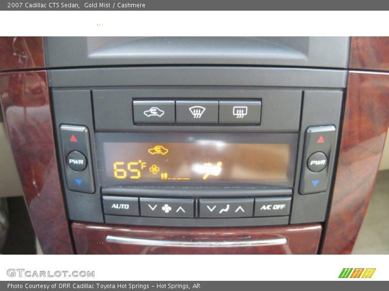Gold Mist / Cashmere 2007 Cadillac CTS Sedan