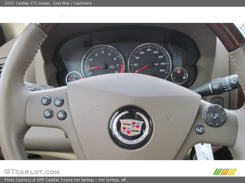 Gold Mist / Cashmere 2007 Cadillac CTS Sedan
