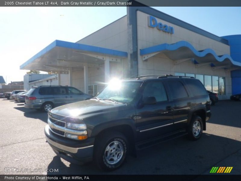 Dark Gray Metallic / Gray/Dark Charcoal 2005 Chevrolet Tahoe LT 4x4