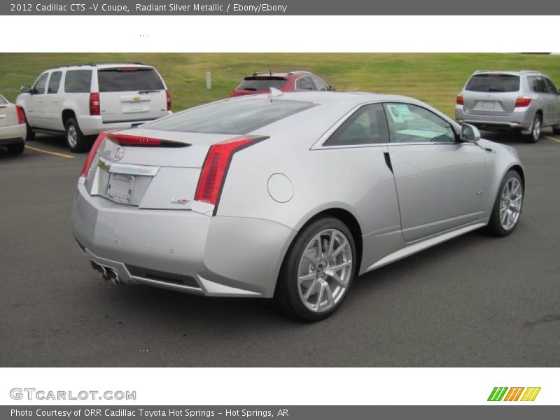  2012 CTS -V Coupe Radiant Silver Metallic
