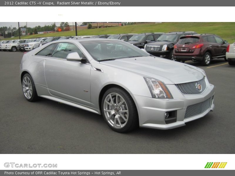 Front 3/4 View of 2012 CTS -V Coupe