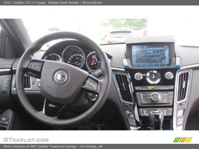 Dashboard of 2012 CTS -V Coupe
