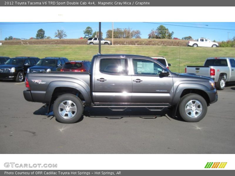 Magnetic Gray Mica / Graphite 2012 Toyota Tacoma V6 TRD Sport Double Cab 4x4