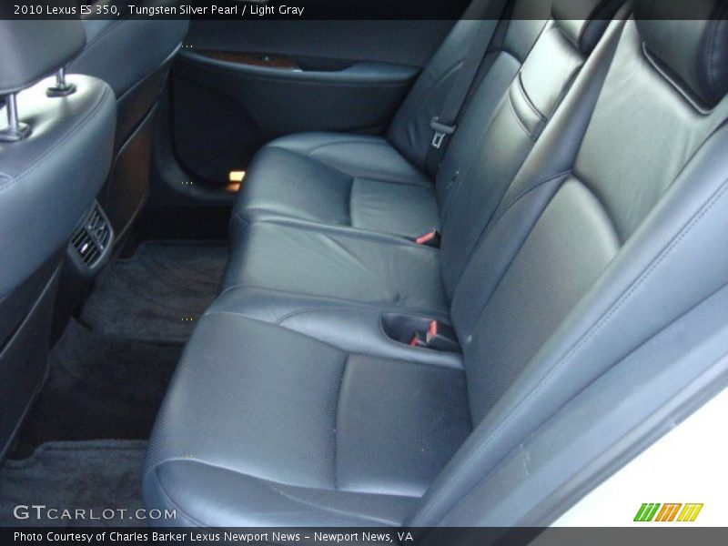 Tungsten Silver Pearl / Light Gray 2010 Lexus ES 350