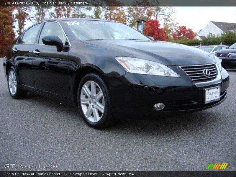 Obsidian Black / Cashmere 2009 Lexus ES 350