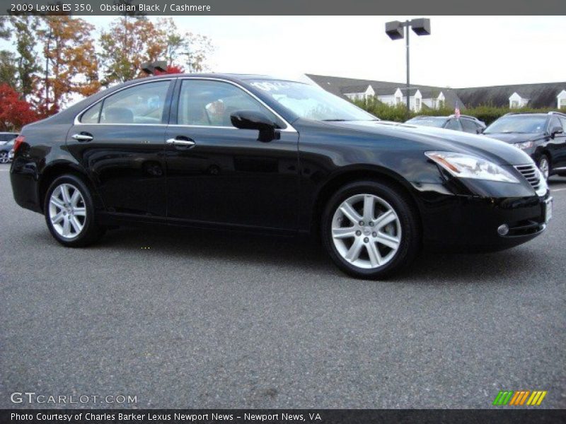 Obsidian Black / Cashmere 2009 Lexus ES 350