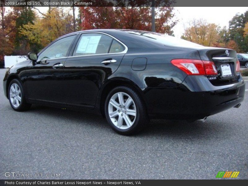 Obsidian Black / Cashmere 2009 Lexus ES 350