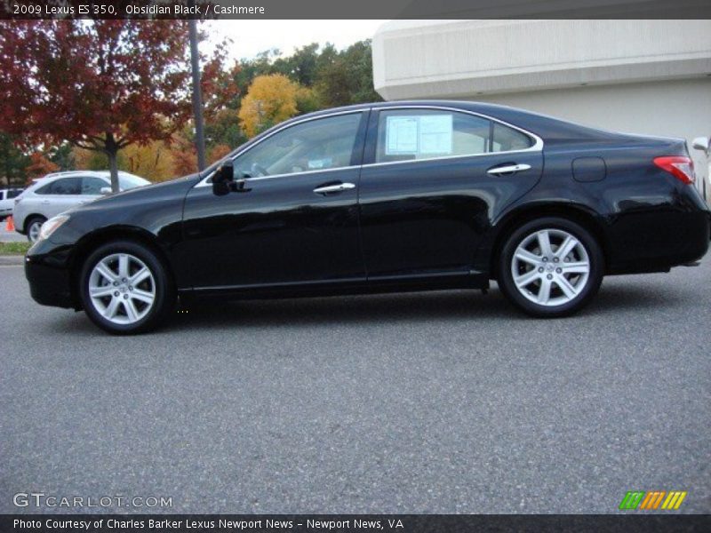 Obsidian Black / Cashmere 2009 Lexus ES 350