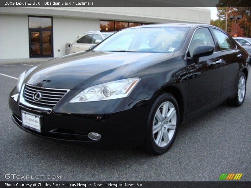 Obsidian Black / Cashmere 2009 Lexus ES 350