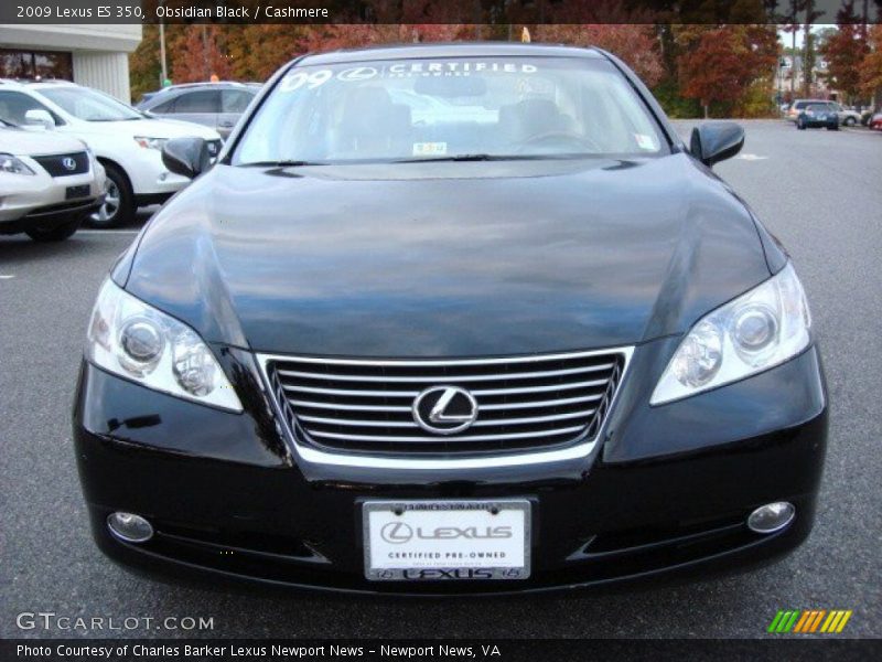 Obsidian Black / Cashmere 2009 Lexus ES 350