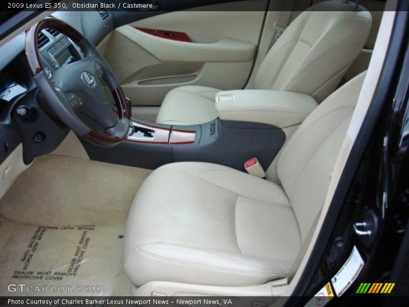 Obsidian Black / Cashmere 2009 Lexus ES 350