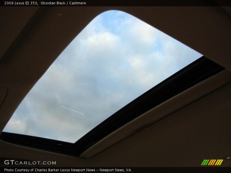 Obsidian Black / Cashmere 2009 Lexus ES 350