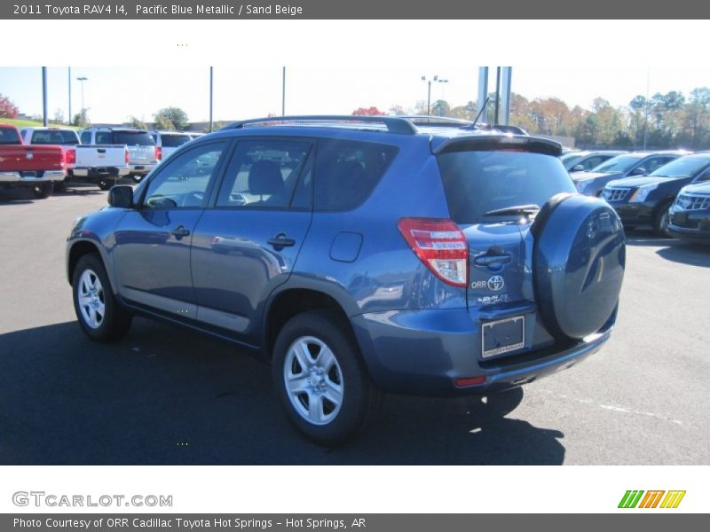 Pacific Blue Metallic / Sand Beige 2011 Toyota RAV4 I4