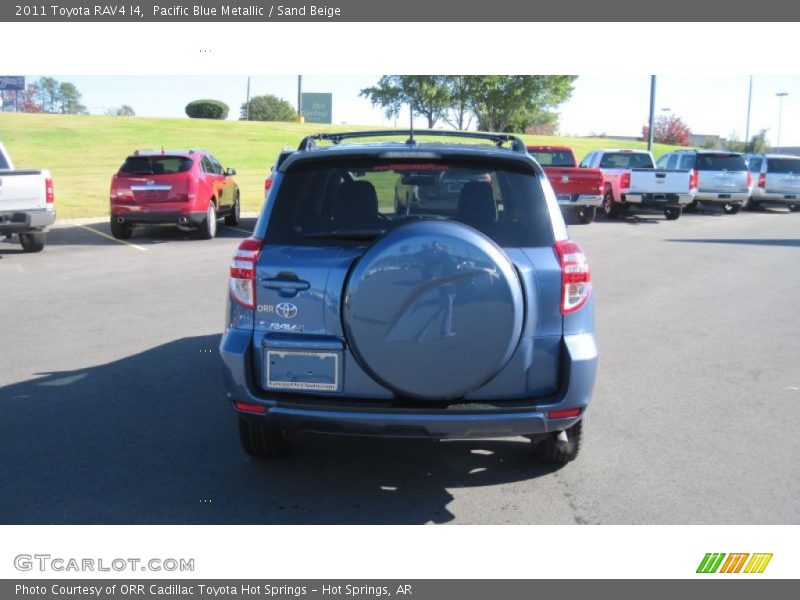 Pacific Blue Metallic / Sand Beige 2011 Toyota RAV4 I4