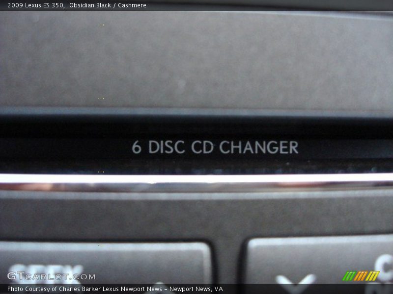 Obsidian Black / Cashmere 2009 Lexus ES 350