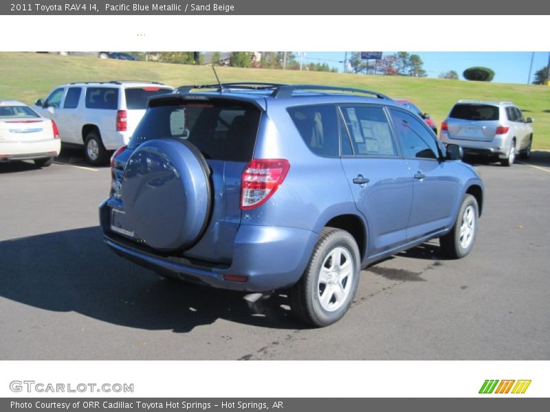 Pacific Blue Metallic / Sand Beige 2011 Toyota RAV4 I4