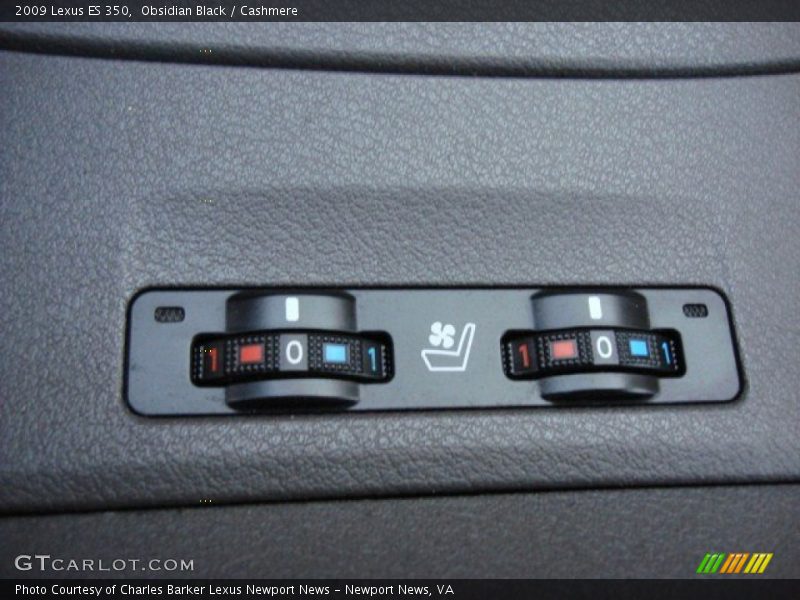 Obsidian Black / Cashmere 2009 Lexus ES 350