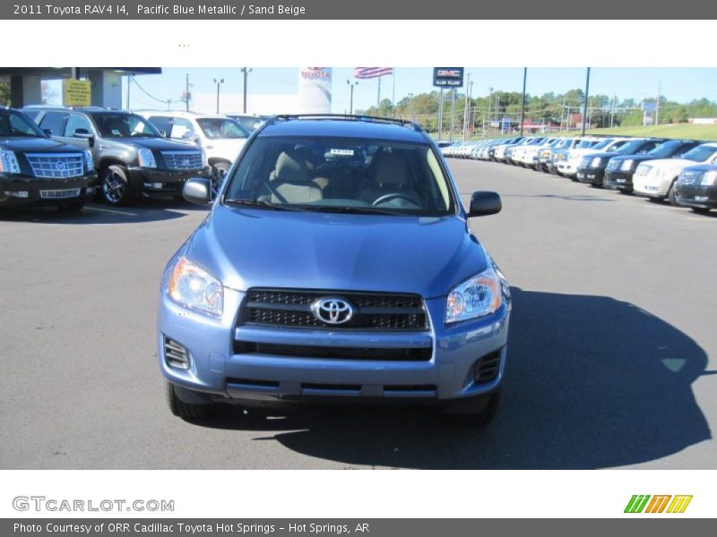 Pacific Blue Metallic / Sand Beige 2011 Toyota RAV4 I4