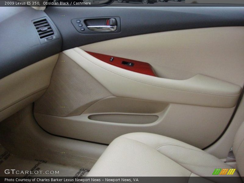 Obsidian Black / Cashmere 2009 Lexus ES 350