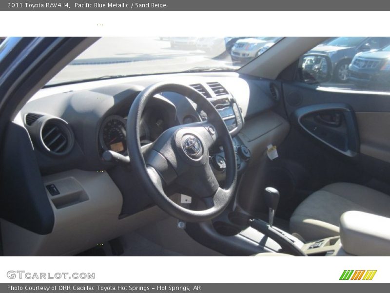 Pacific Blue Metallic / Sand Beige 2011 Toyota RAV4 I4