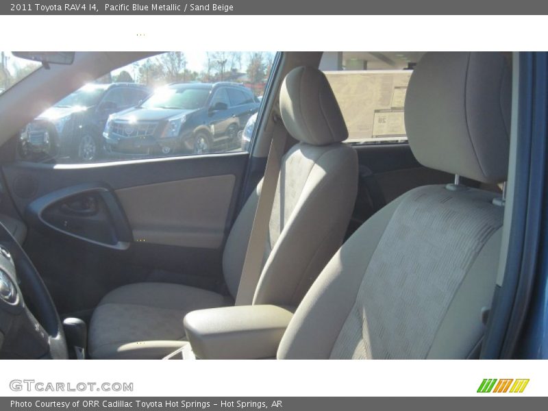 Pacific Blue Metallic / Sand Beige 2011 Toyota RAV4 I4