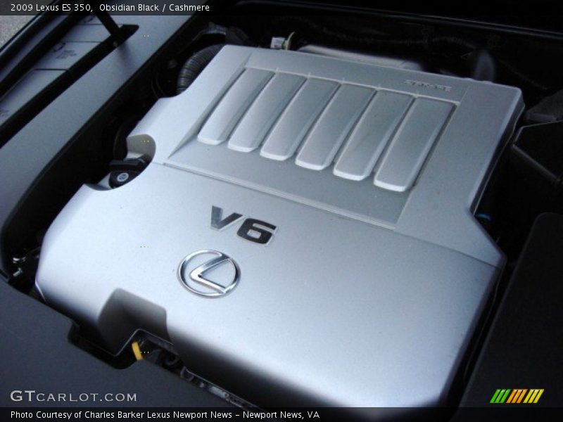 Obsidian Black / Cashmere 2009 Lexus ES 350