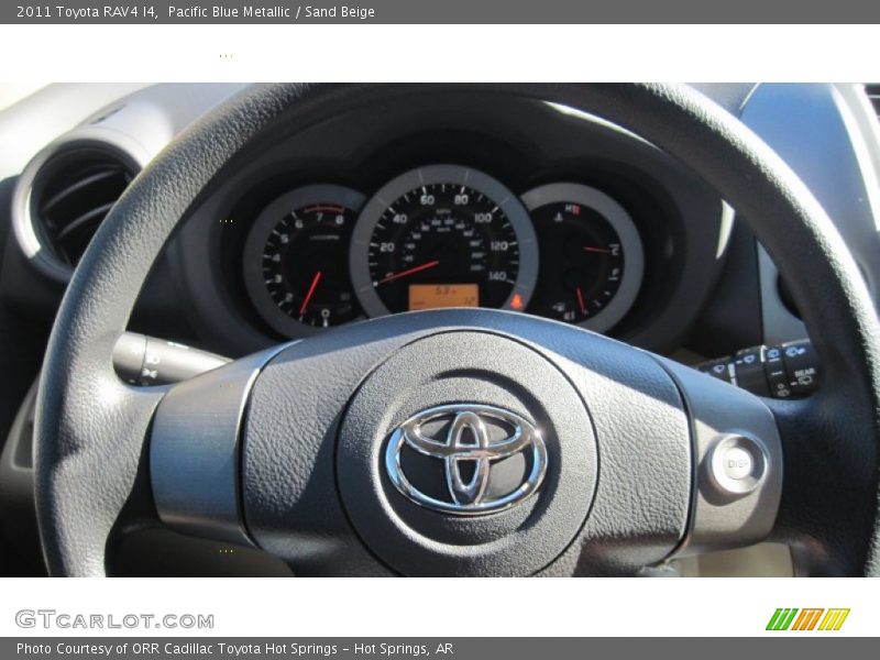 Pacific Blue Metallic / Sand Beige 2011 Toyota RAV4 I4