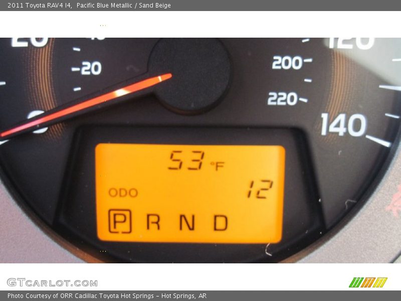 Pacific Blue Metallic / Sand Beige 2011 Toyota RAV4 I4