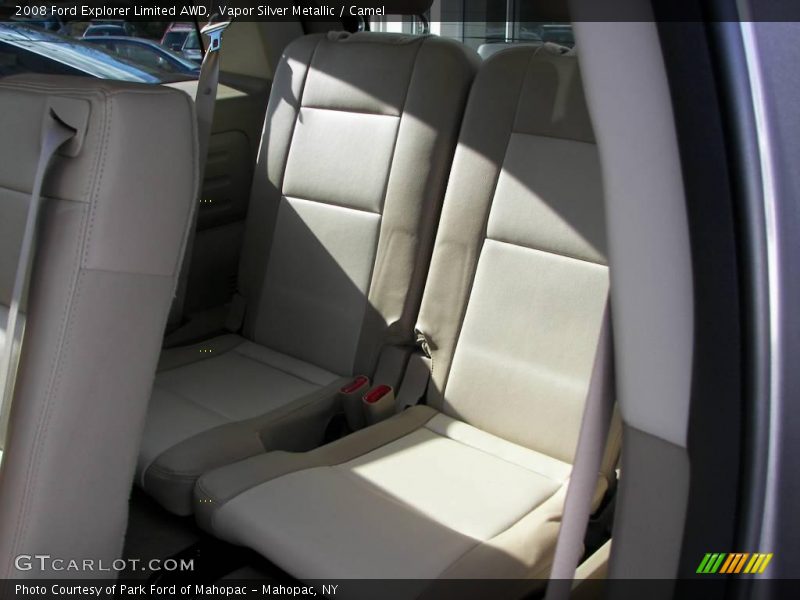 Vapor Silver Metallic / Camel 2008 Ford Explorer Limited AWD