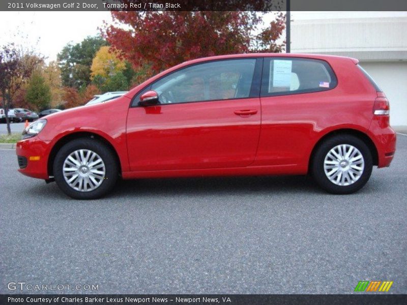  2011 Golf 2 Door Tornado Red