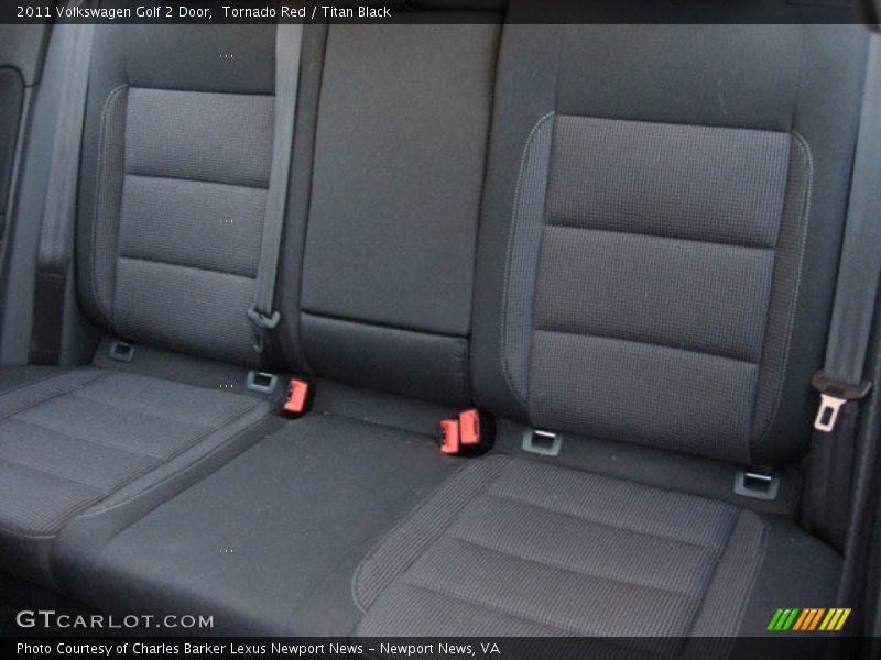  2011 Golf 2 Door Titan Black Interior