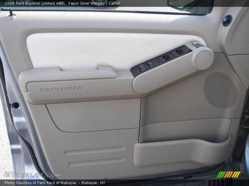 Vapor Silver Metallic / Camel 2008 Ford Explorer Limited AWD