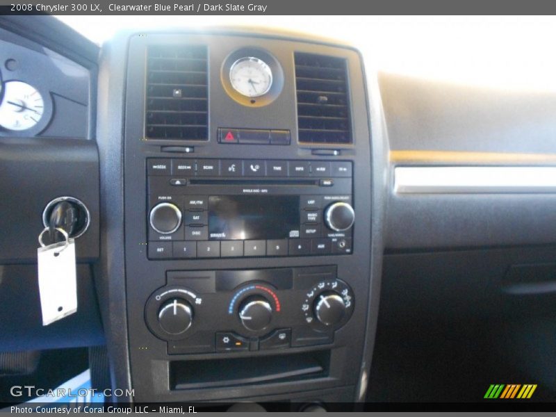 Clearwater Blue Pearl / Dark Slate Gray 2008 Chrysler 300 LX