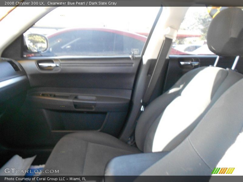 Clearwater Blue Pearl / Dark Slate Gray 2008 Chrysler 300 LX